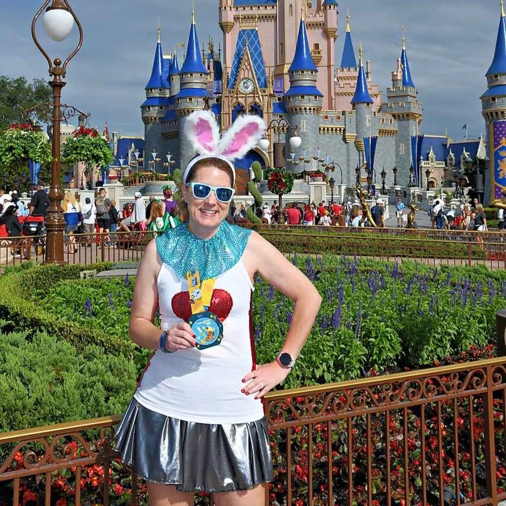 RunDisney White Rabbit (Alice in Wonderland) Costume by RunSewSweet on Etsy - Picture 6 of 7